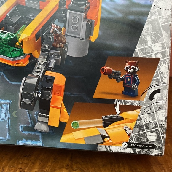 LEGO Marvel Guardians Of The Galaxy 76254 Baby Rockets Ship 330 pcs NEW - Picture 9 of 9